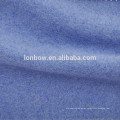 tela de lana twilled seda viscosa de lana azul claro para abrigos de mujer